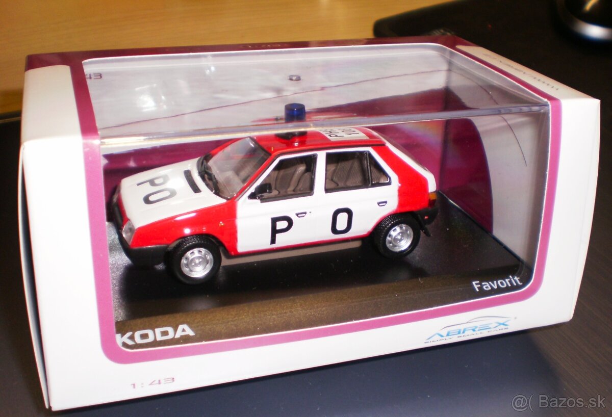 ŠKODA FAVORIT PO , 1:43 , ABREX