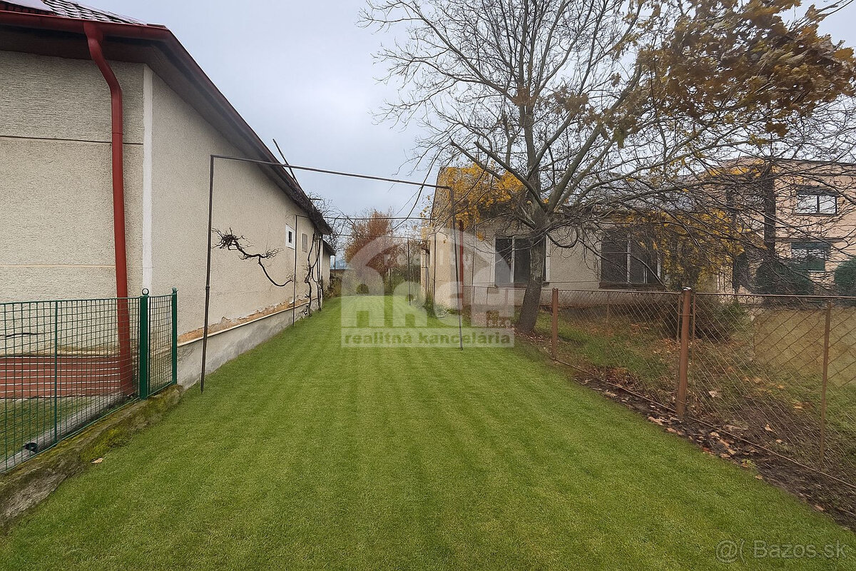Pozemok so starším rodinným domom v obci Veľké Revištia