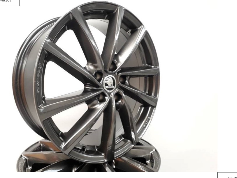 Škoda Octavia, Vw Eos alu disky 7J R17 5x112 ET49 1230