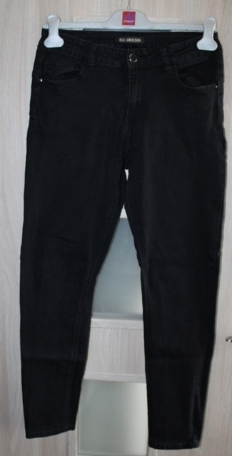 Dámske čierne rifle č.31