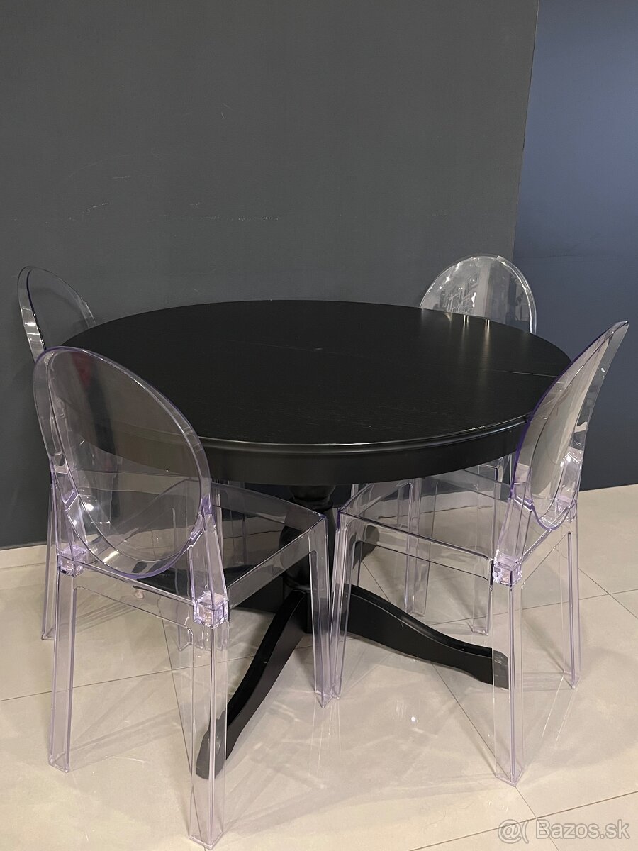 Jedalensky stol rozkladaci okruhly ingatorp ikea