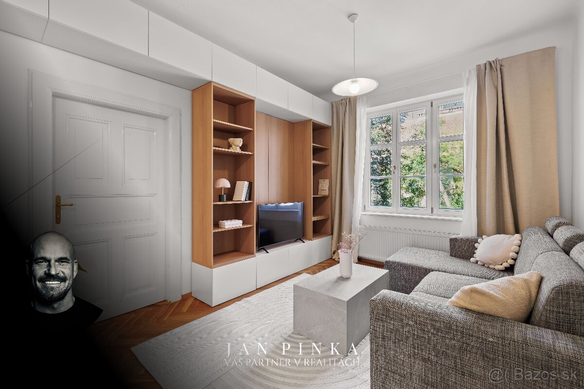 K dispozícii od 1.2.2026 / 4-izbový byt v centre BA