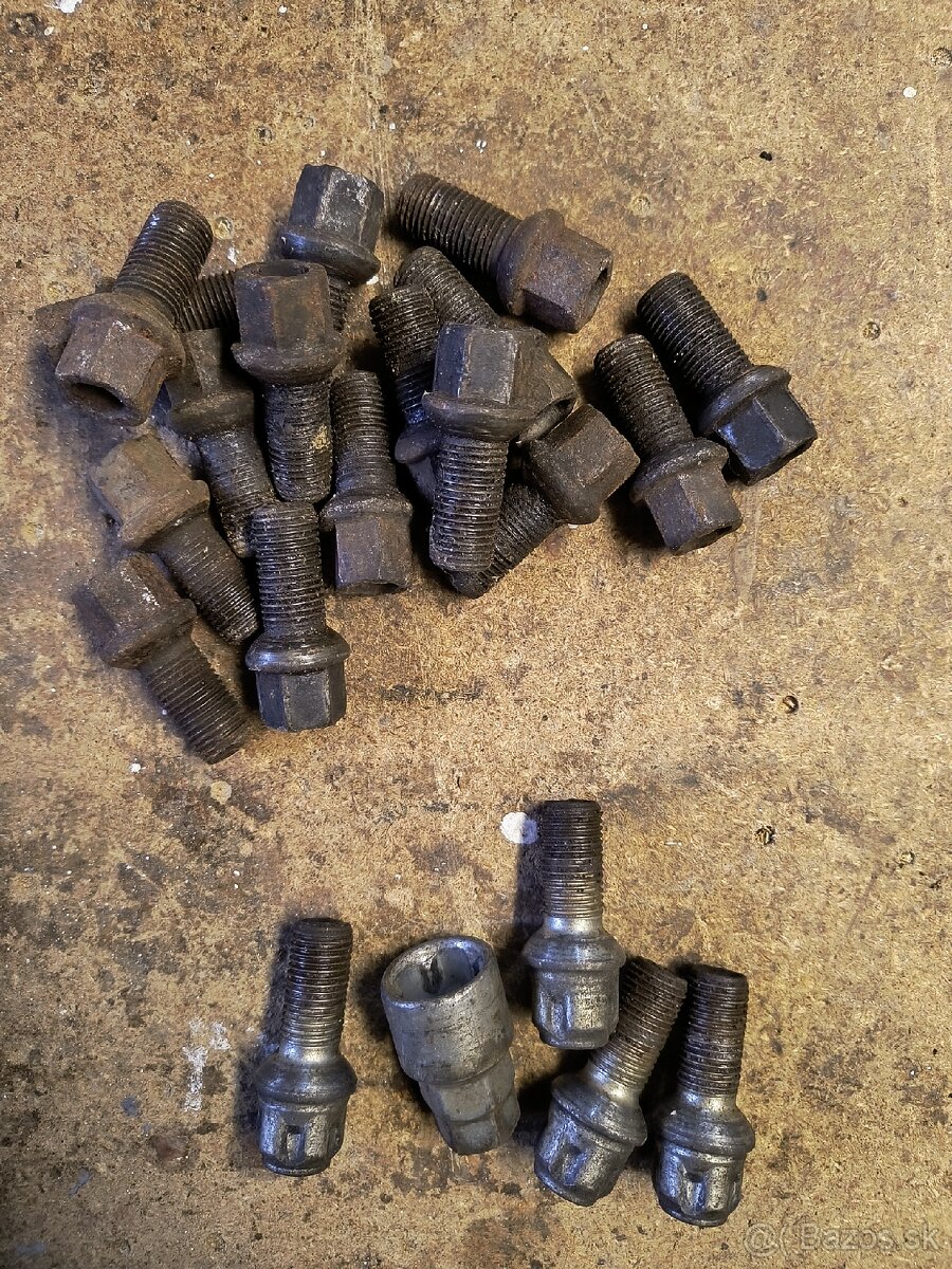 Šruby M14x1,5 + poistné