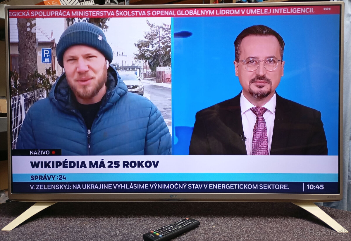 LG Smart televízor 110cm