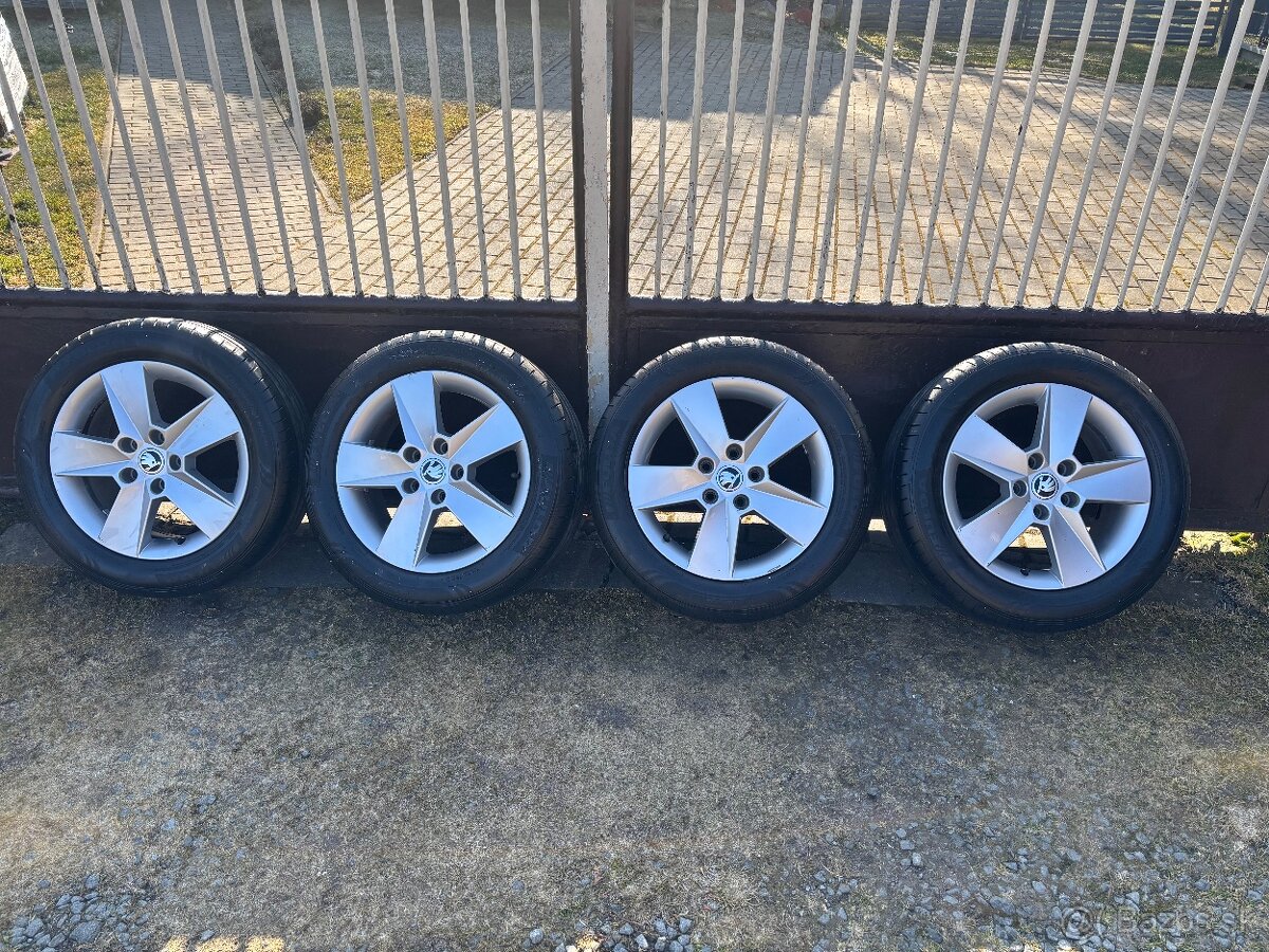 “16”originál Škoda elektróny 5x112