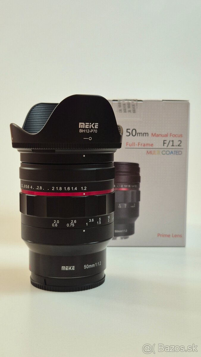 Meike MF 50mm F1.2 FF Sony E