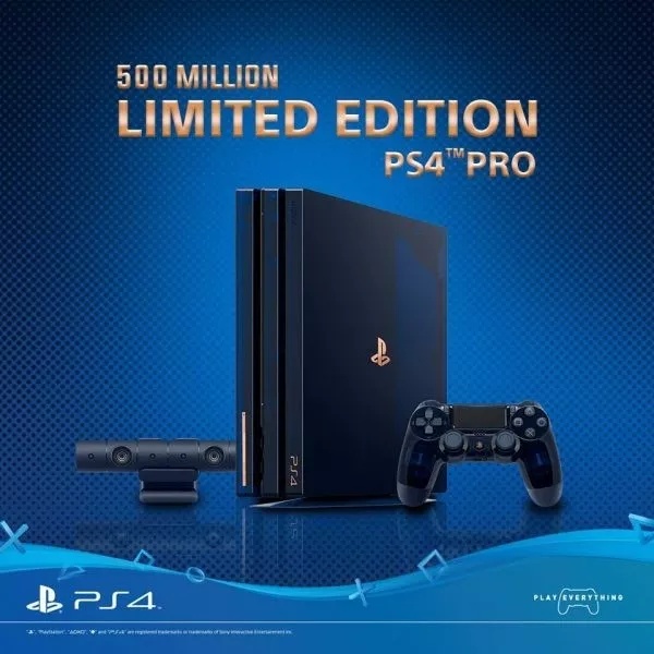 Playstation 4 Pro 500 Millions Limited Edition