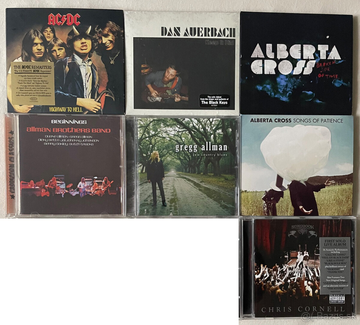 CD rock, metal...