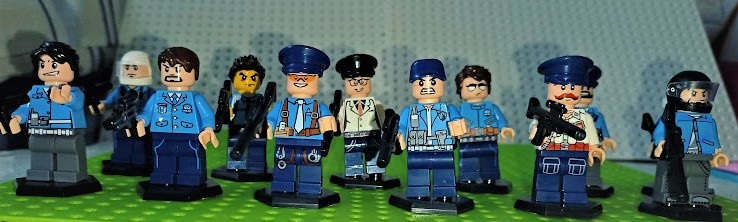 POLICIA sada figurok 12 ks