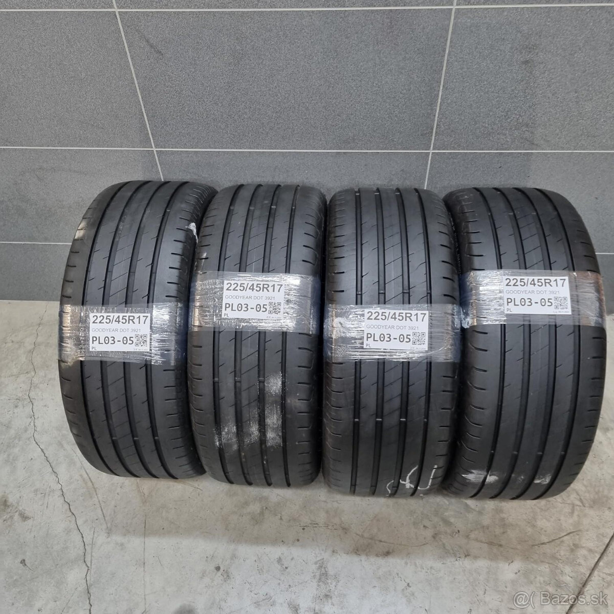 Letné pneumatiky 225/45 R17 GOODYEAR DOT3921