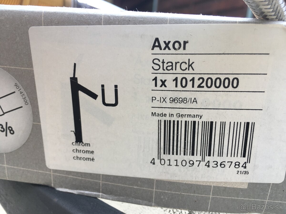 Axor Starck - Batéria pre umývadlovú misu, chróm 10120000