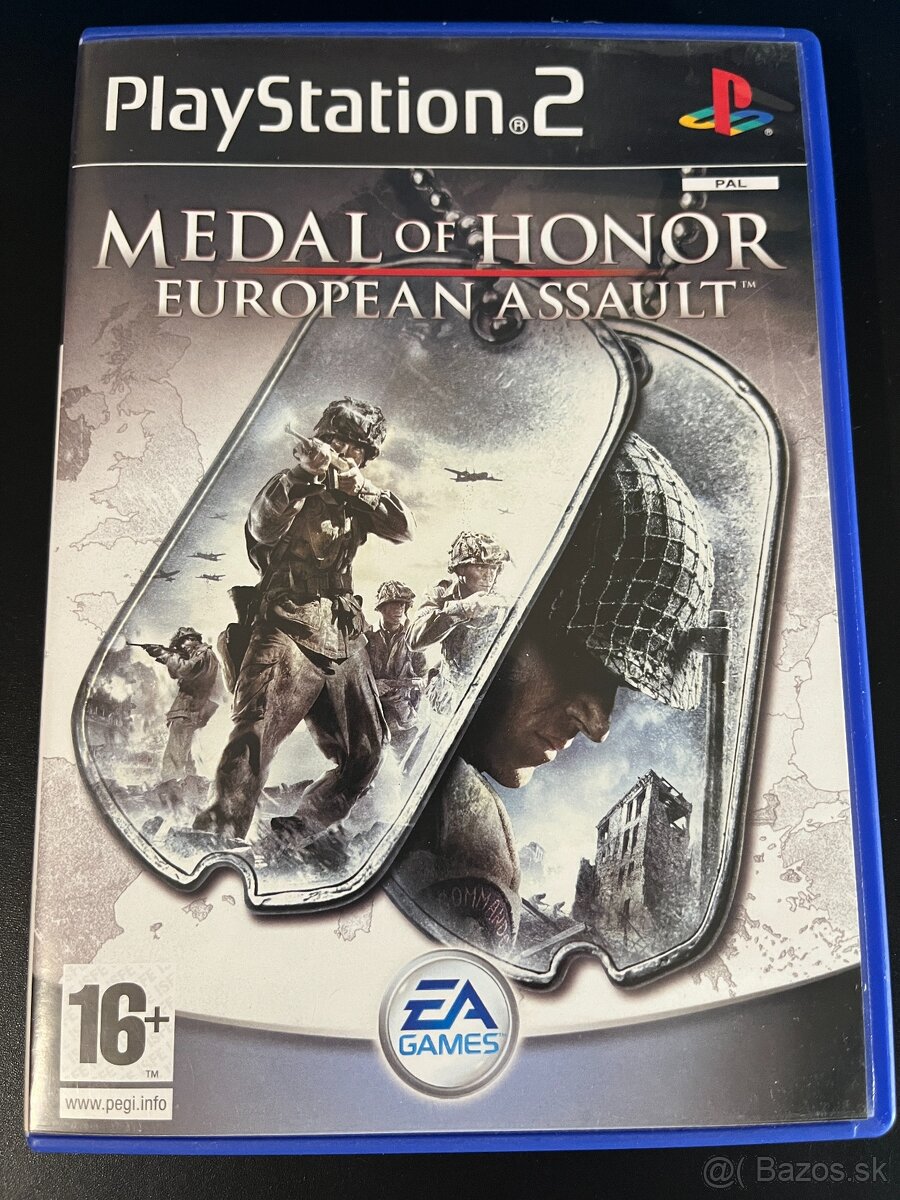 PS2 - Medal Of Honor European Assault
