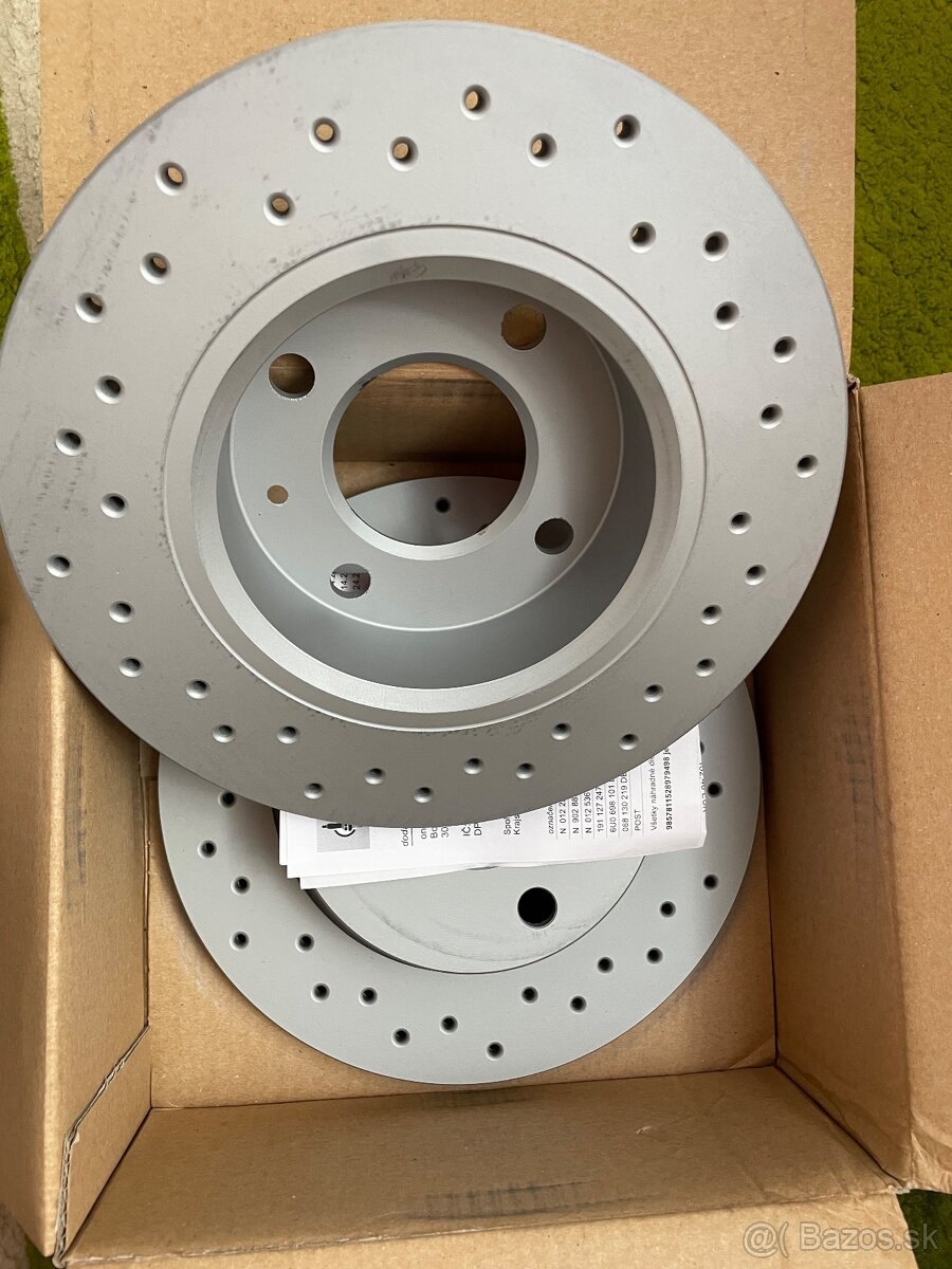 Športové dierované kotúče Škoda Felícia