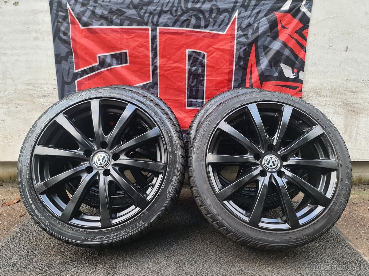 5x112 R18 8,0J ET50 + ZIMNE PNEU 225/40 R18
