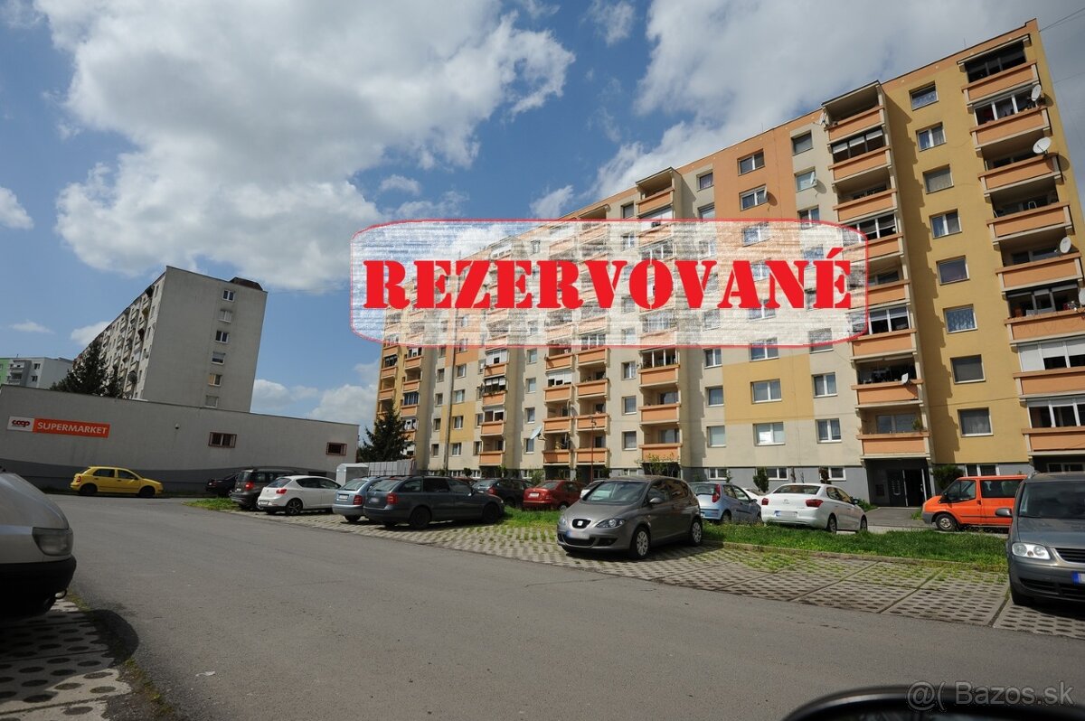 3 izbový byt s balkónom