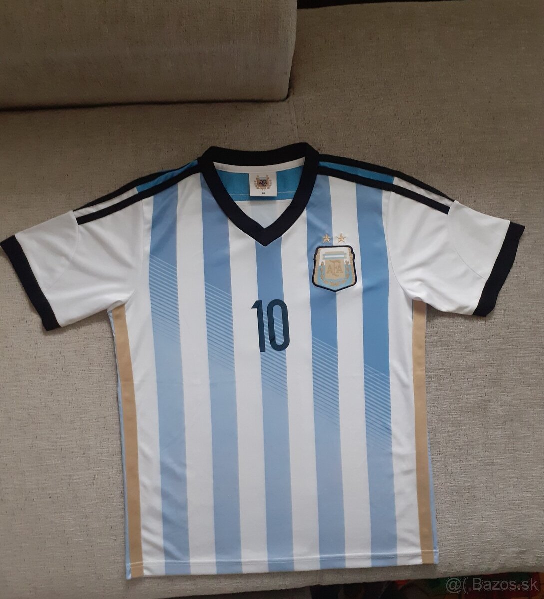 Futbalové tričko Messi, 13-14 rokov
