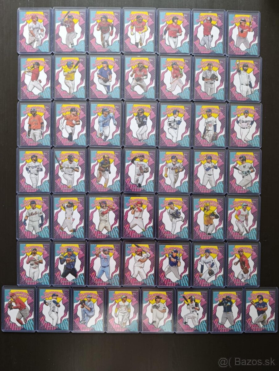 Baseball FULL INSERT SET - Summer Superstars (Topps S2 2025)