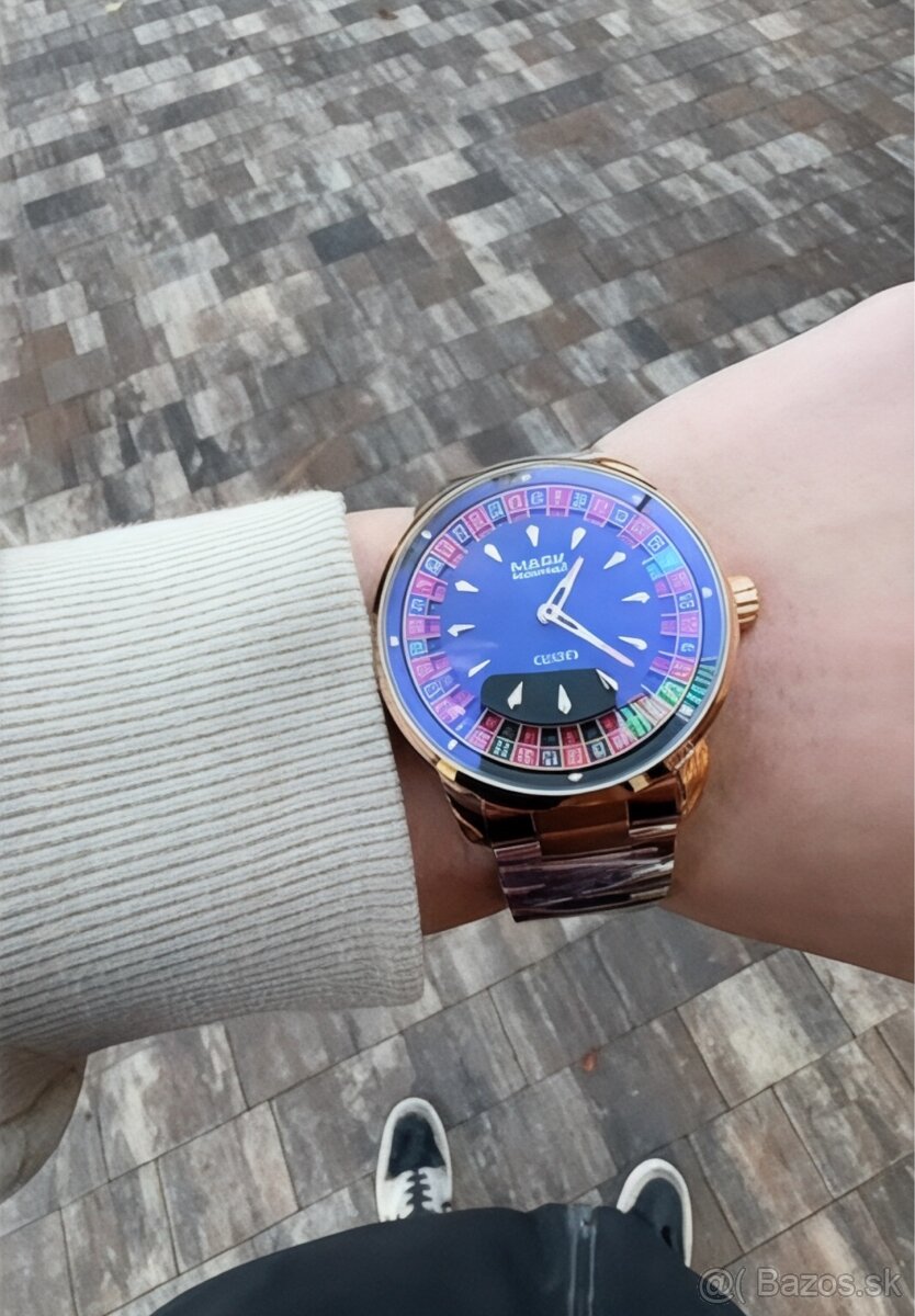 MARK FAIRWHALE CASINO – Štýlové hodinky s dizajnom rulety