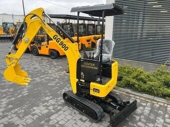 Minibáger GG900-Koncoročná AKCIA + Dovoz GRÁTIS