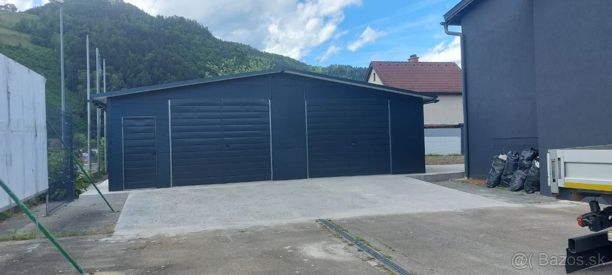 PUR zateplená hala – celoročné využitie