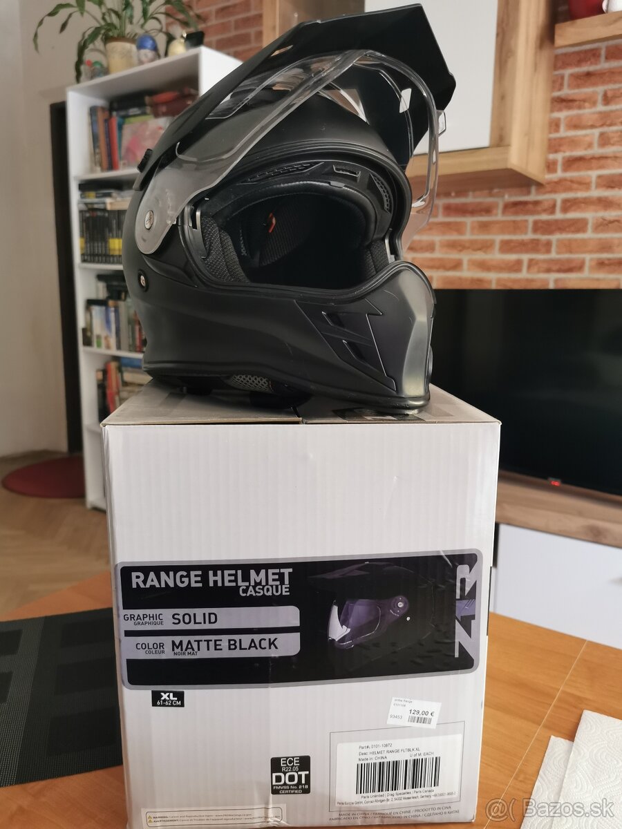 Moto helma prilba