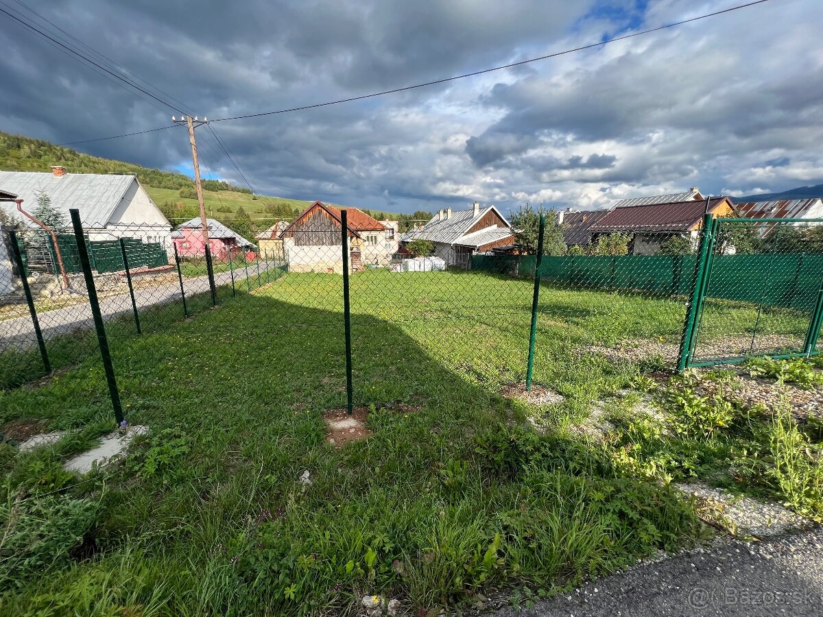 Predaj pozemku v obci Bacúch