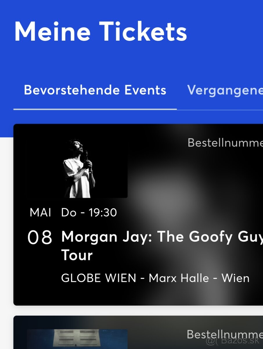 MORGAN JAY VIENNA TICKETS
