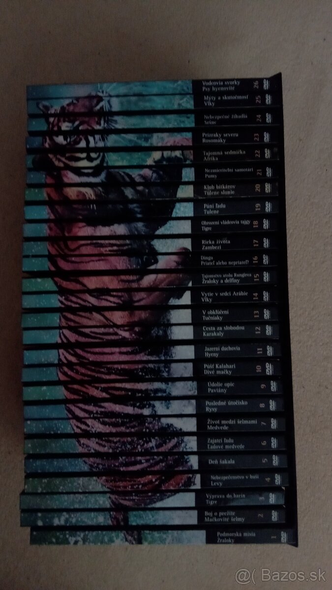 DVD sada Svet zvierat