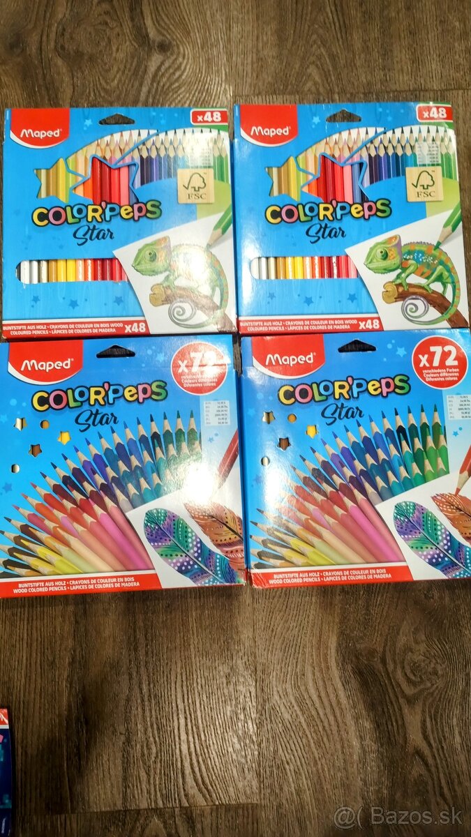 Predám nové nepoužité Sady ceruziek všetko spolu 22€