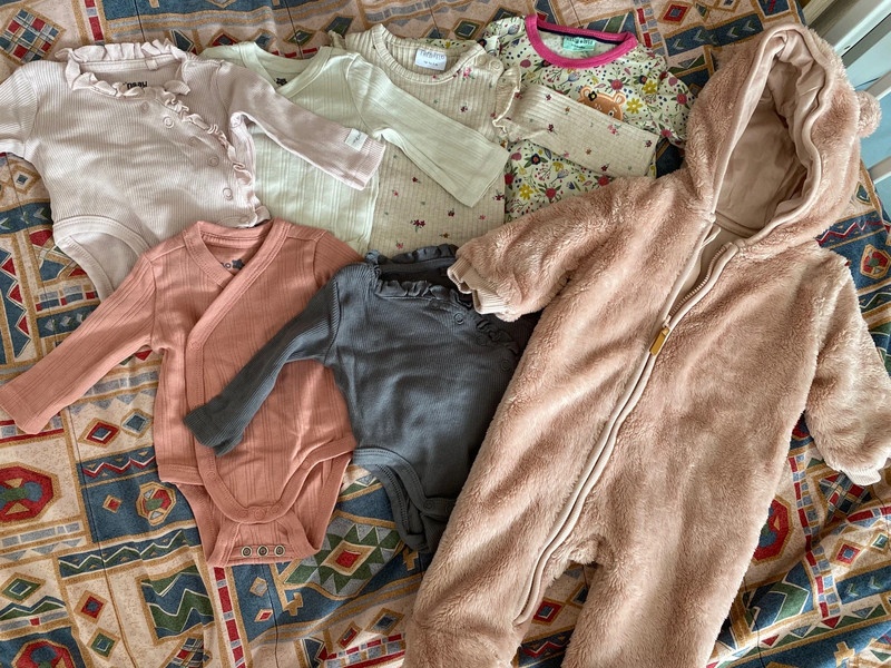 NOVE dievčenské bodycka +overal pre bábätko #suprava #kombin