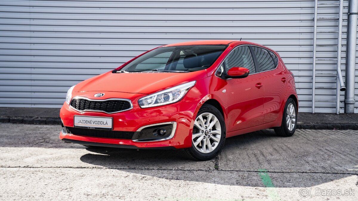 Kia Ceed 1.4 CVVT 74 kW, vozidlo zo SR, po prvom majiteľovi