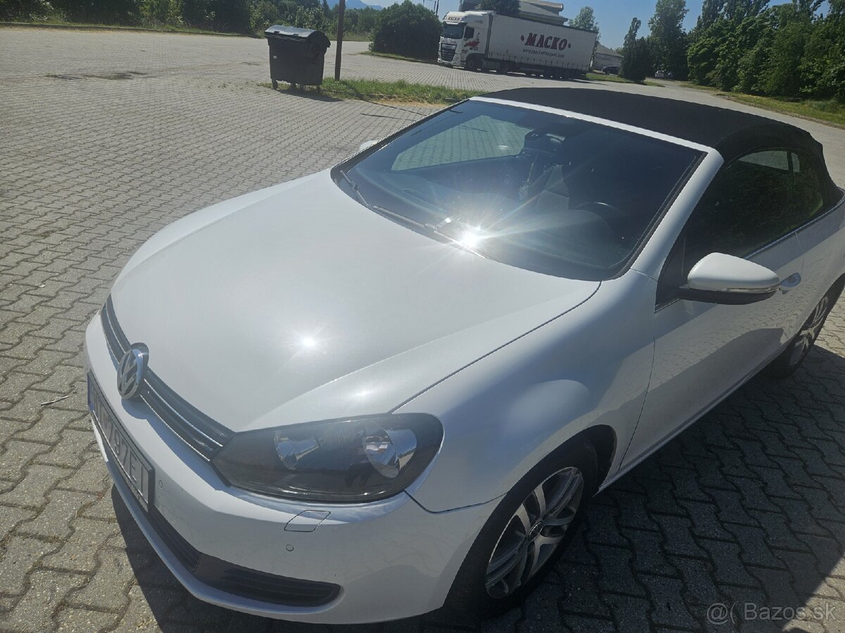 Golf 6 cabrio 1,6 Tdi 77kw/105 Hp 137 000 Km
