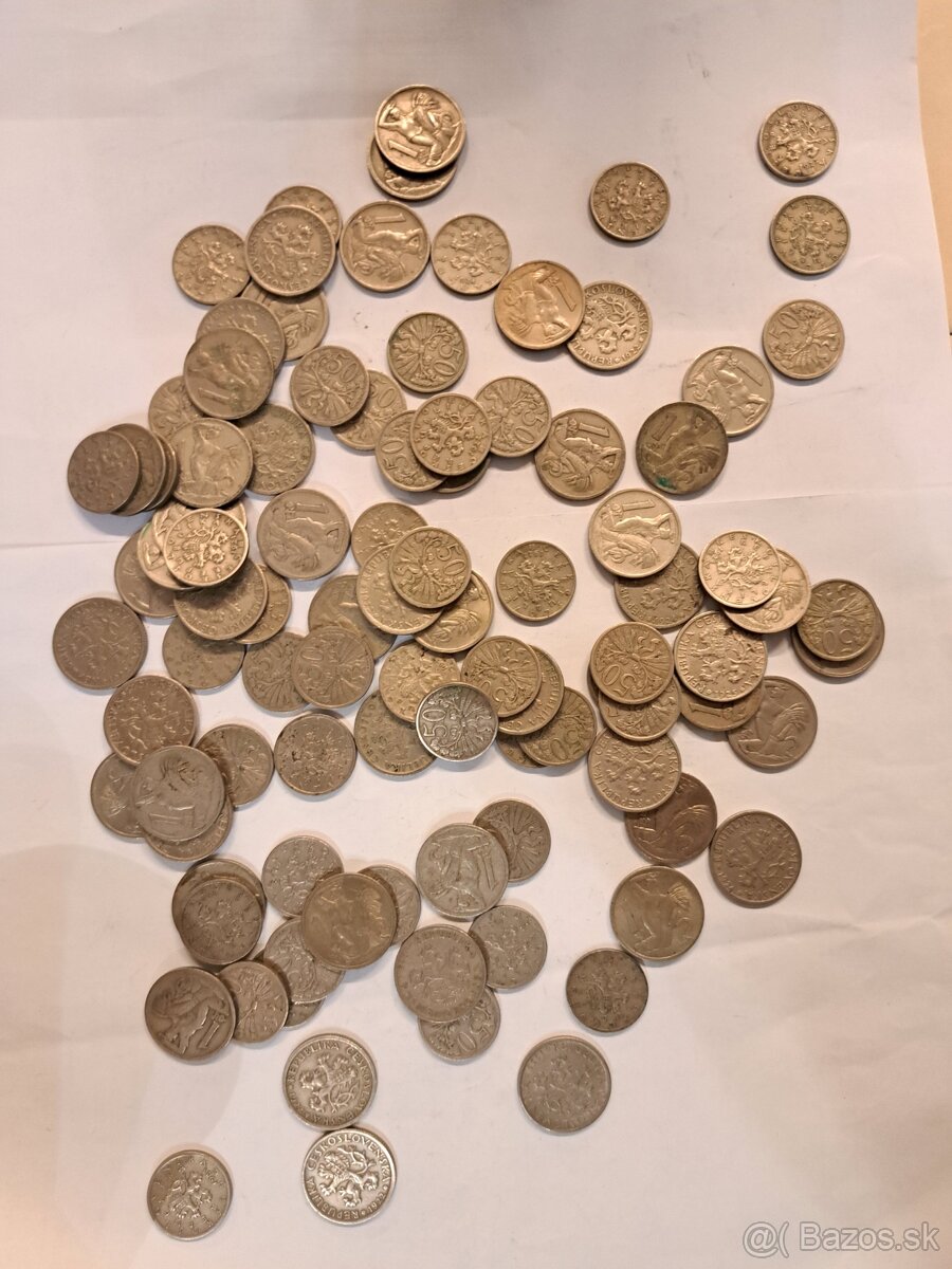 Predam Ceskoslovenske mince 1 Republika
