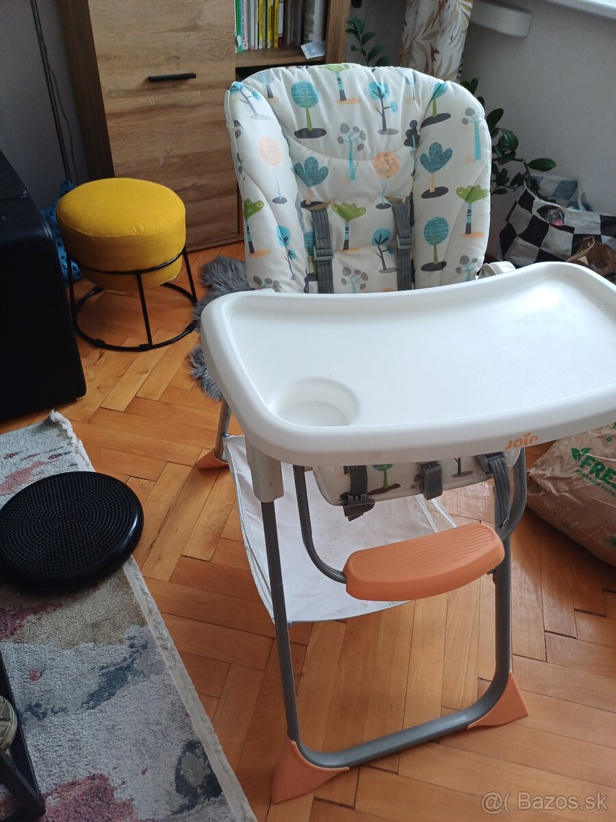 Stolička na kŕmenie polohovacia