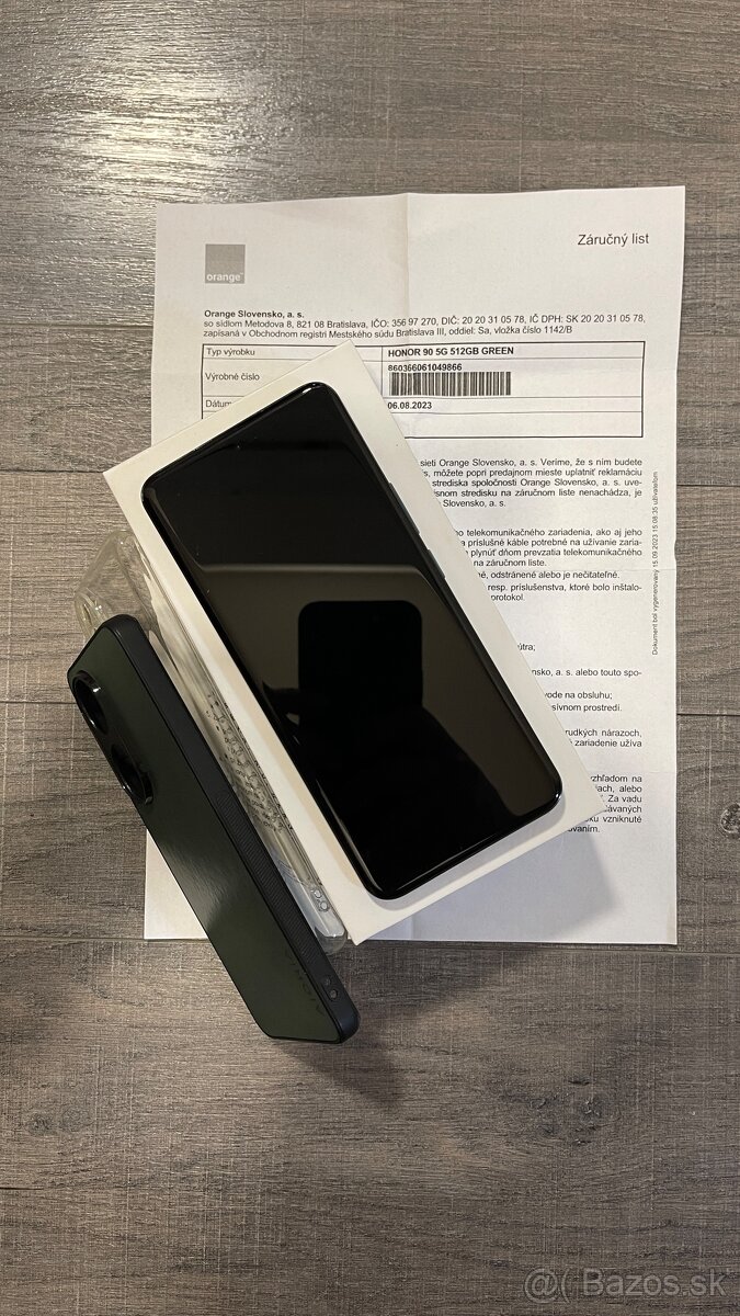 Honor 90 12/512GB komplet balenie.