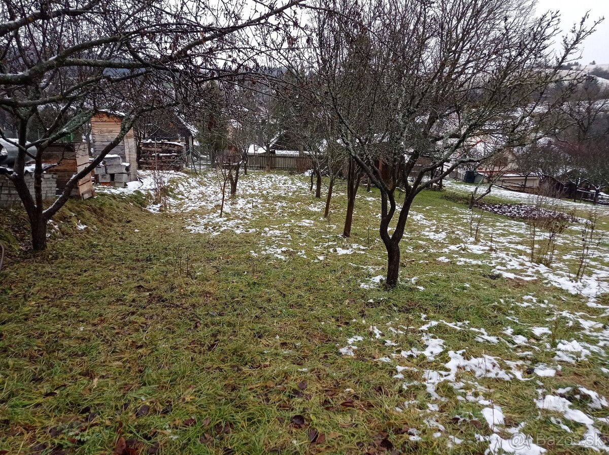 Pozemok vhodný na výstavbu chaty alebo menšieho domčeku