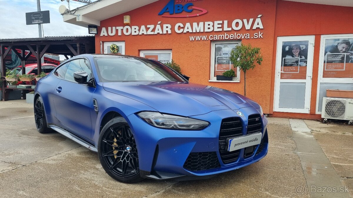 BMW M4 Competition xDrive Coupé 375KW AT8 SK auto