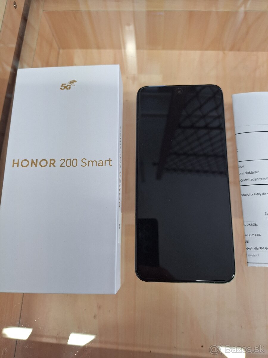 Honor 200 Smart 5G, 4GB/256GB,záruka