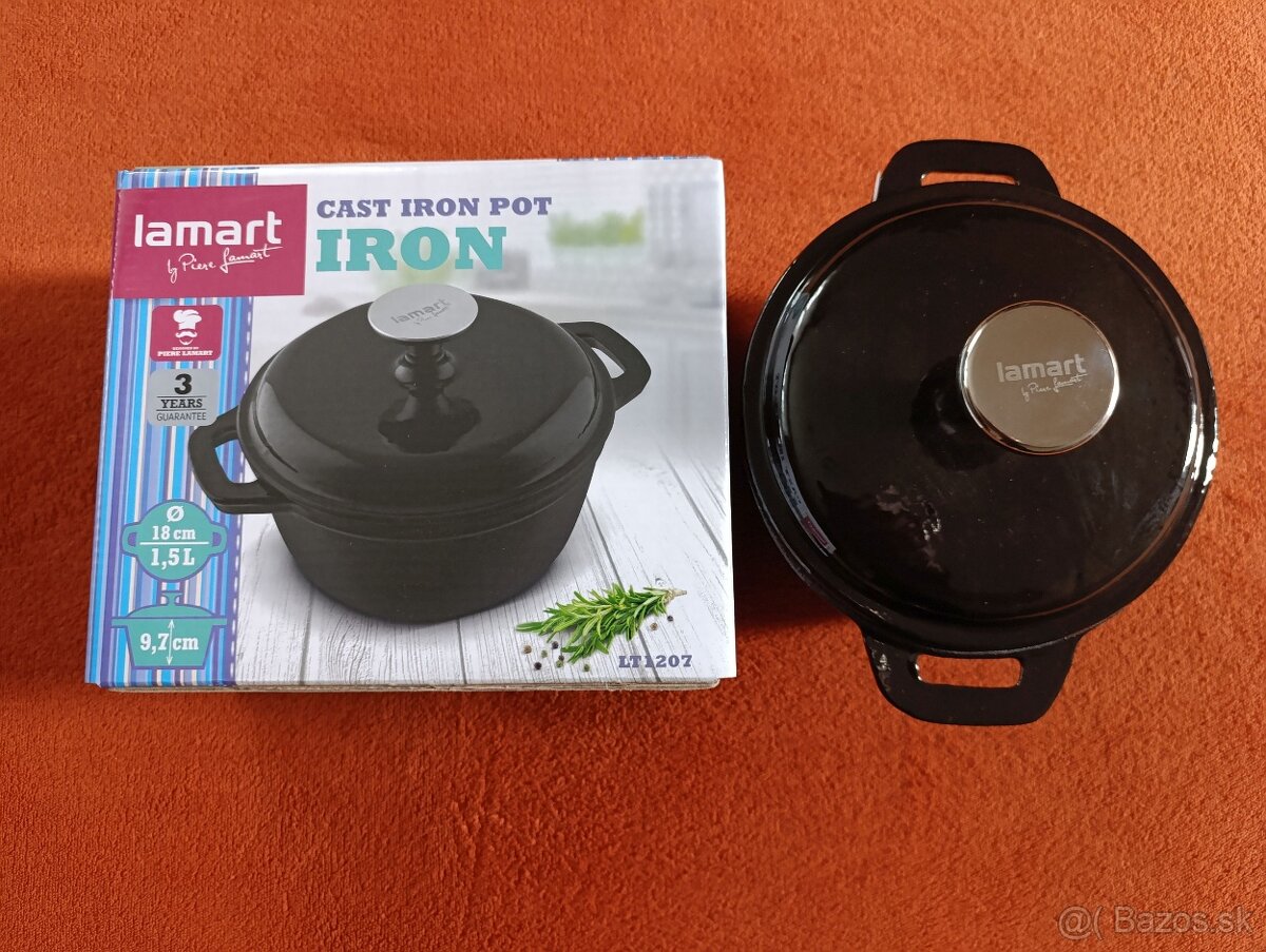 Liatinový hrniec Lamart