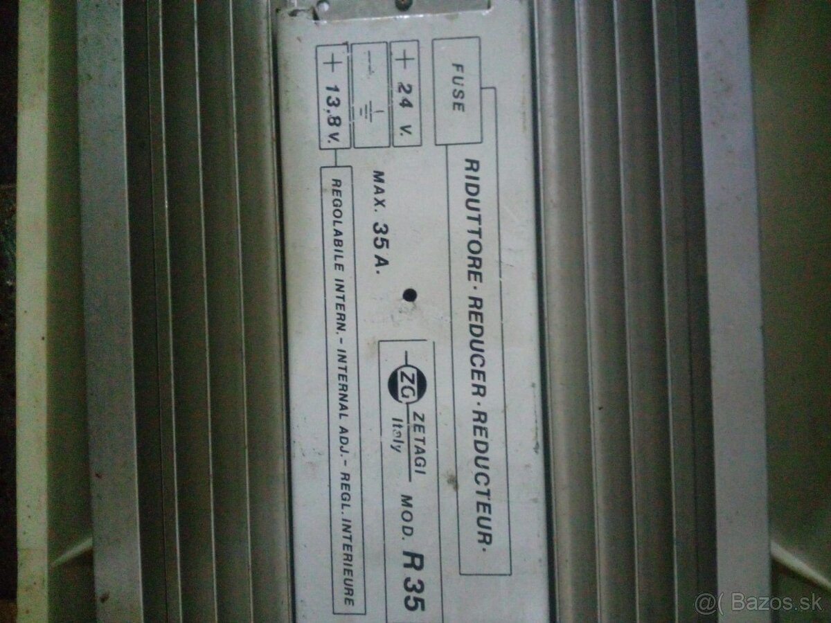 ZETAGI R-35 reduktor napätia 24V/12V 35AH