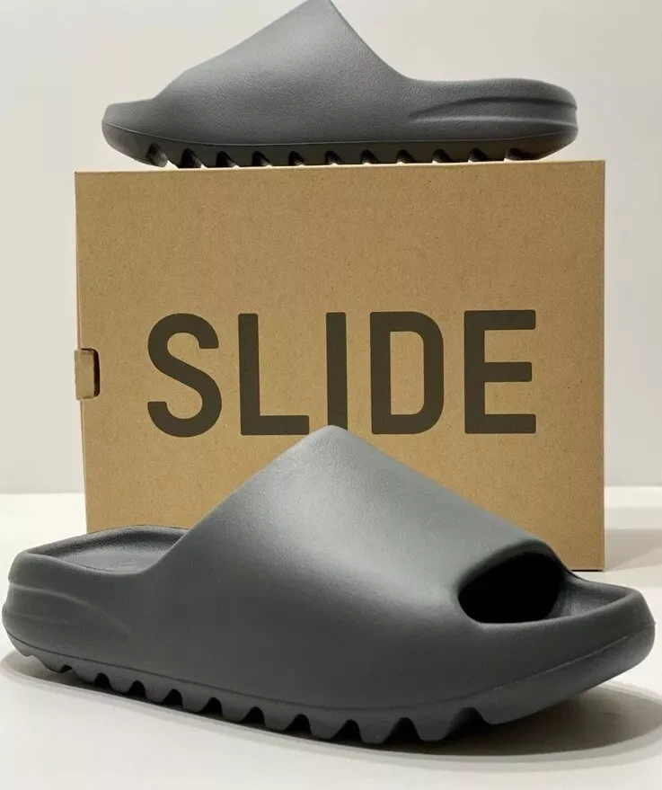ADIDAS Yeezy Slides GREY - SLAPKY