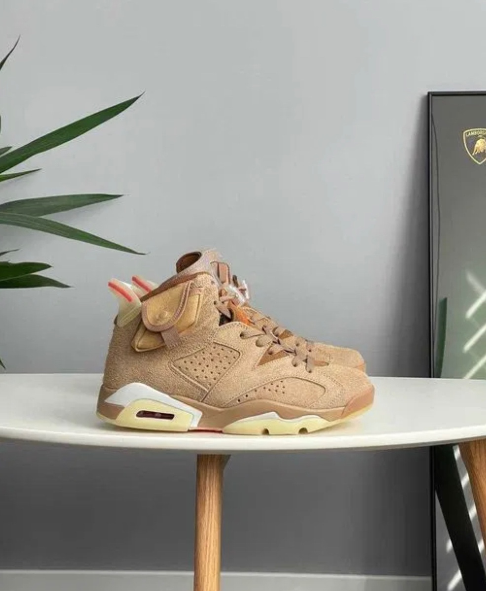 Nike Air Jordan 6 Retro Travis Scott British Khaki