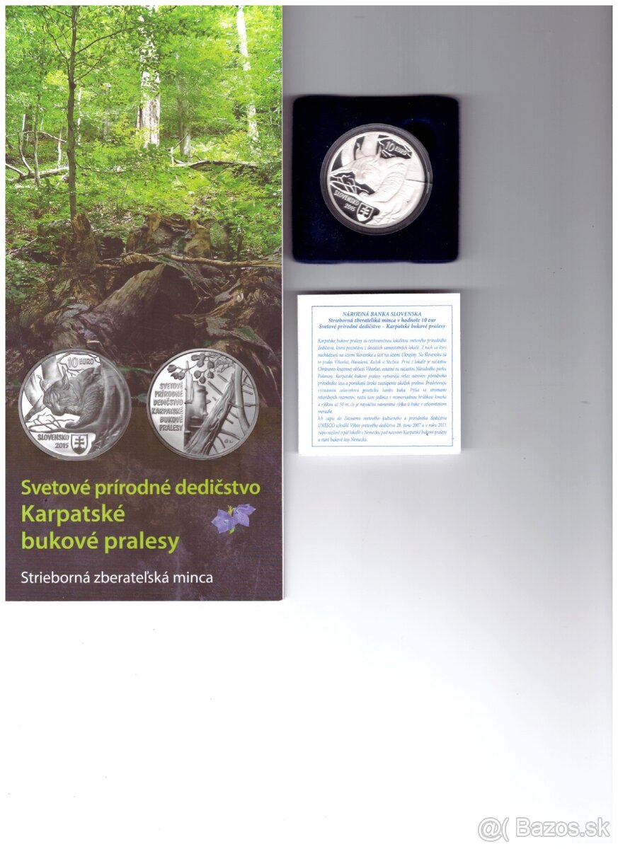 10 € Karpatské bukové pralesy PP