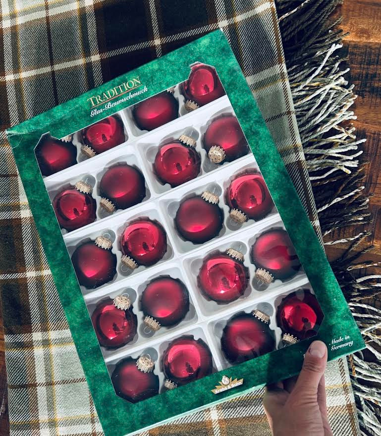 Vianočné sklenené gule