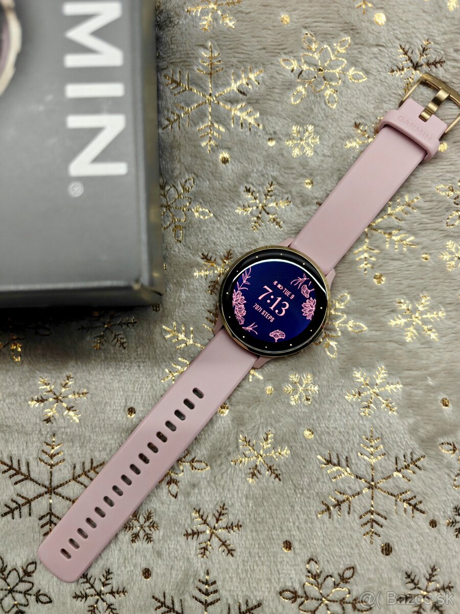 Garmin Venu 3S Cream Gold/Dust Rose Band