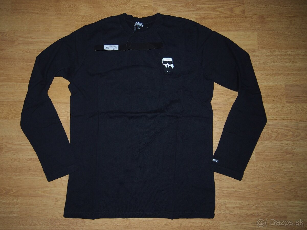 karl lagerfeld pánske tričko s dlhým rukávom