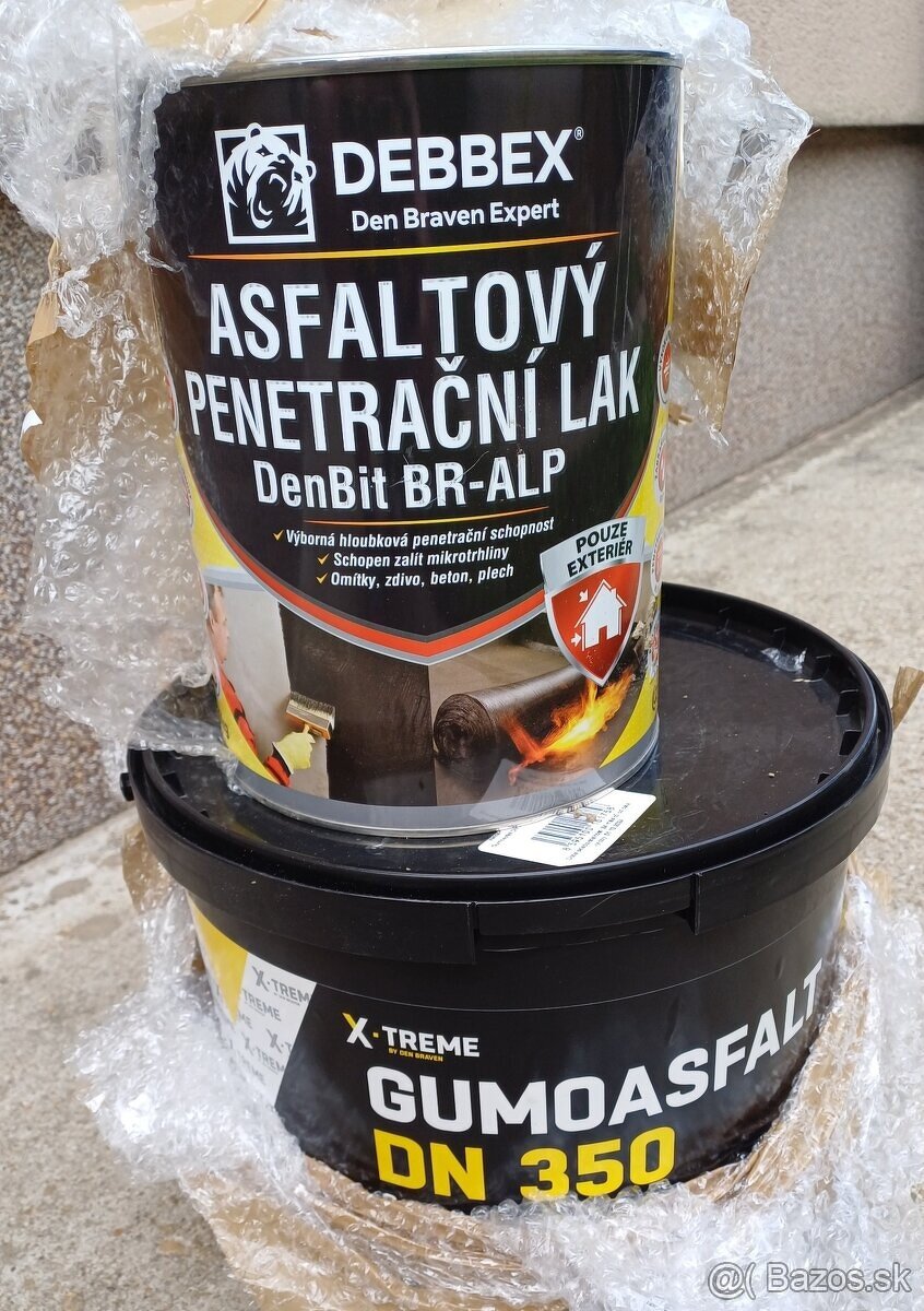 Gumoasfalt a asfaltový penetrák