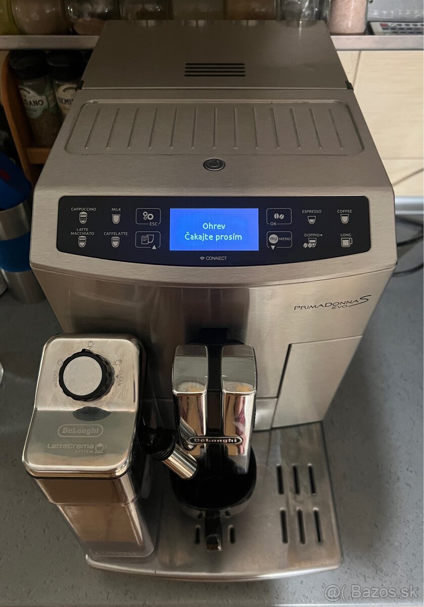 Kávovar Delonghi Primadonna S Evo