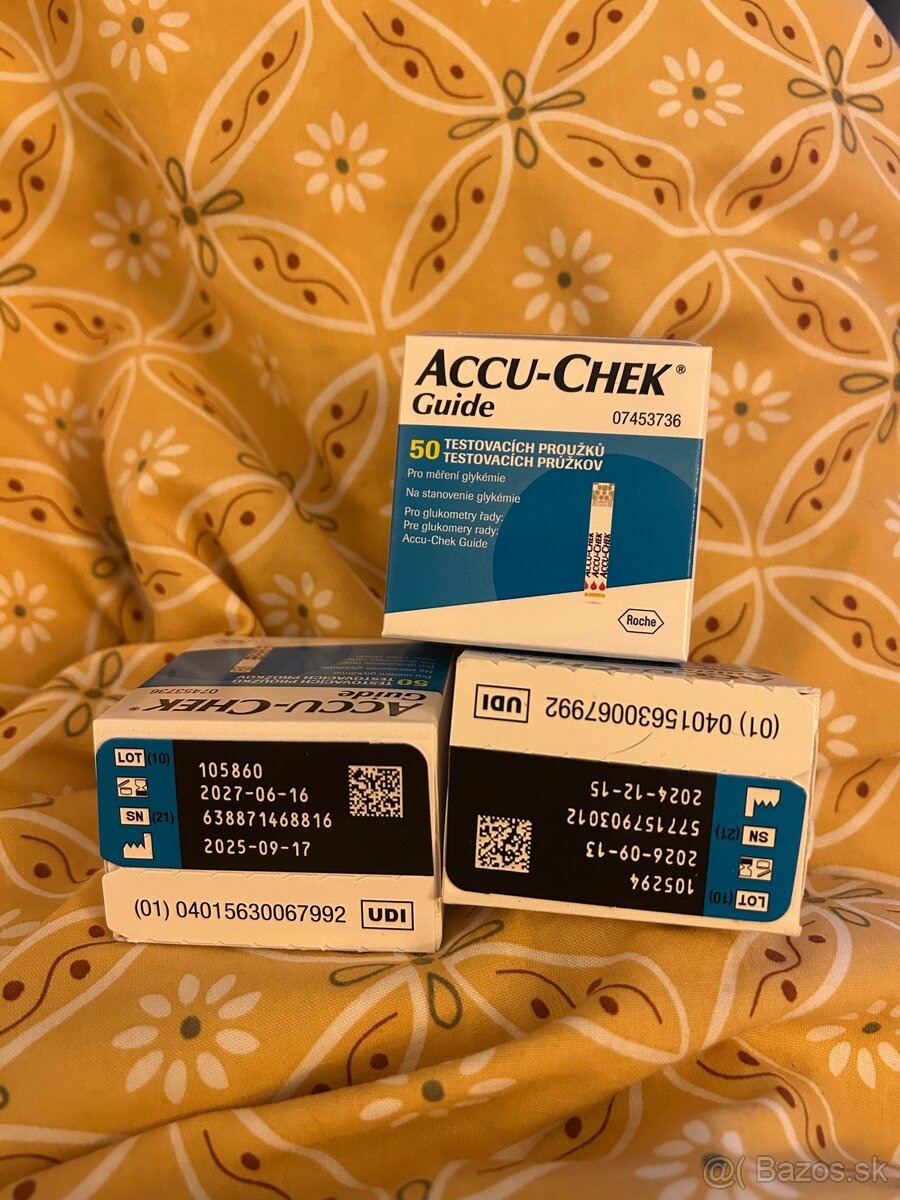 Prúžky do glukomera ACCU-CHEK guide