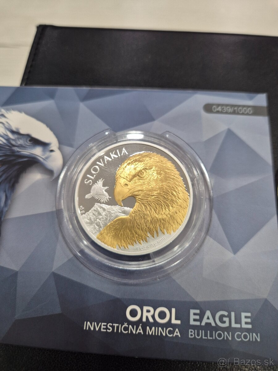 Investičné striebro 999